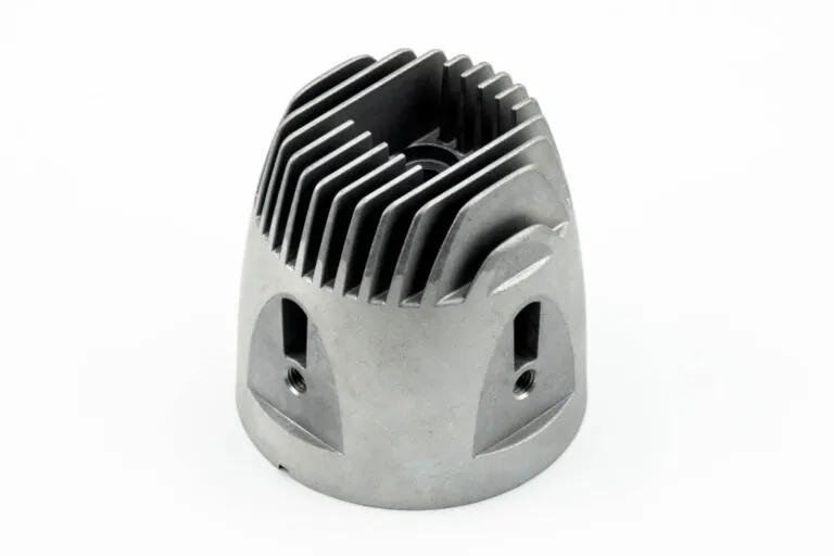 Precision-engineered aluminum die cast LED heat sink with optimized fin geometry for maximum thermal dissipation and component longevity.