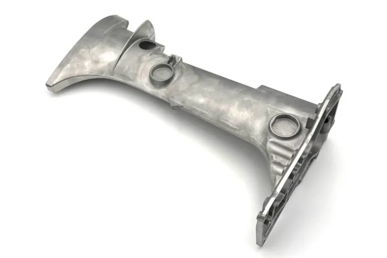 ADC-3 aluminum die-cast component featuring high corrosion resistance for salt-water applications.